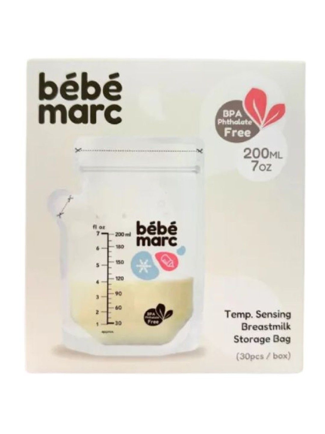 Marcus & Marcus BebeMarc Breastmilk Storage Bag (30pcs) (No Color- Image 2)