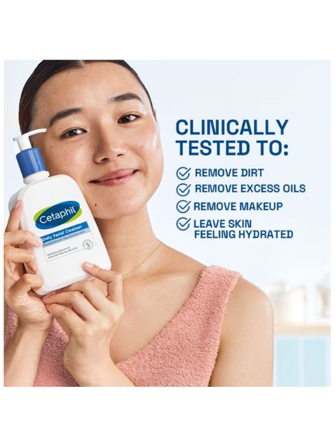Cetaphil Daily Facial Cleanser (236ml) (No Color- Image 2)