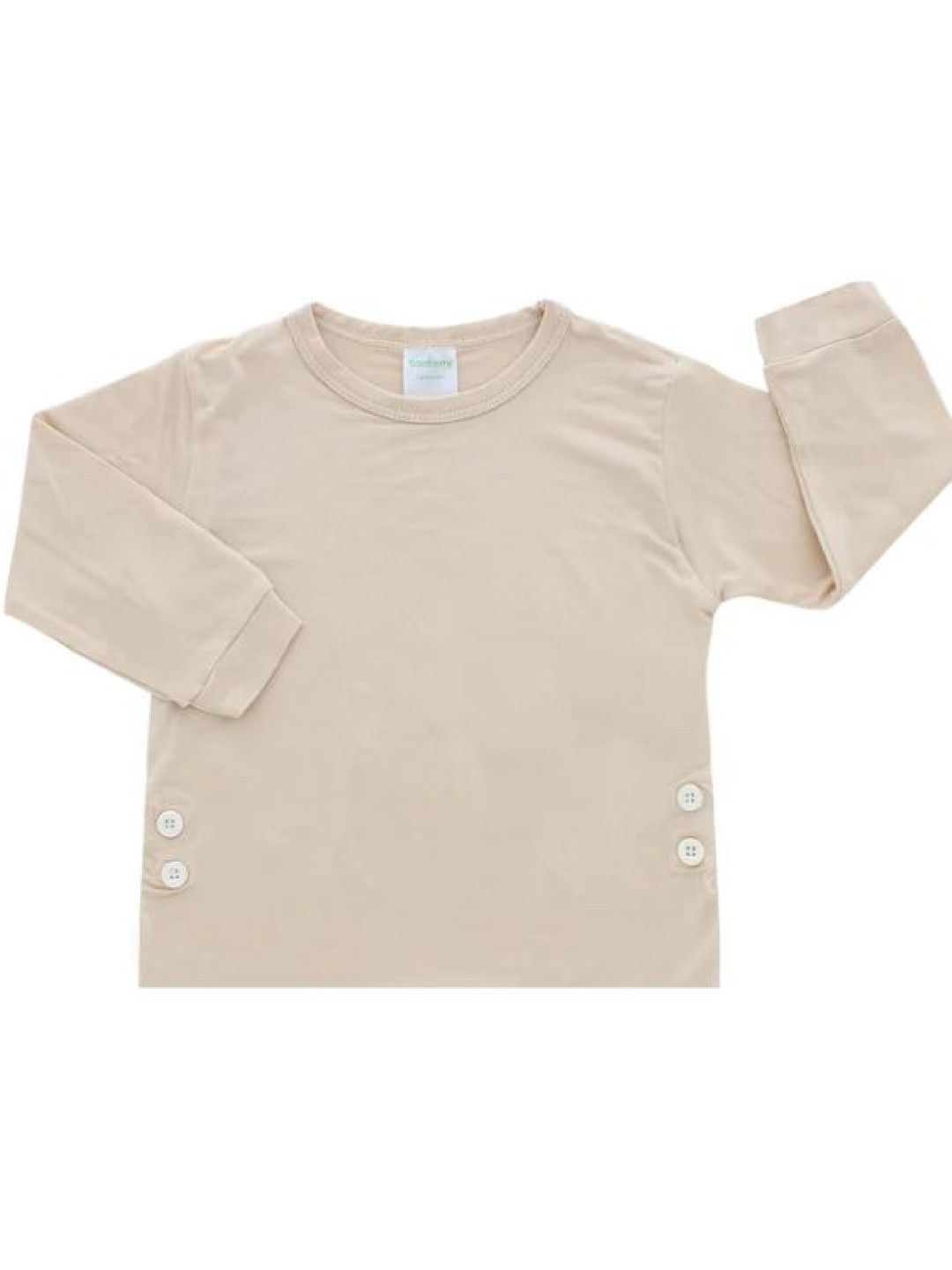 Bamberry Baby Long Sleeves Pajama Set - Sand (No Color- Image 2)