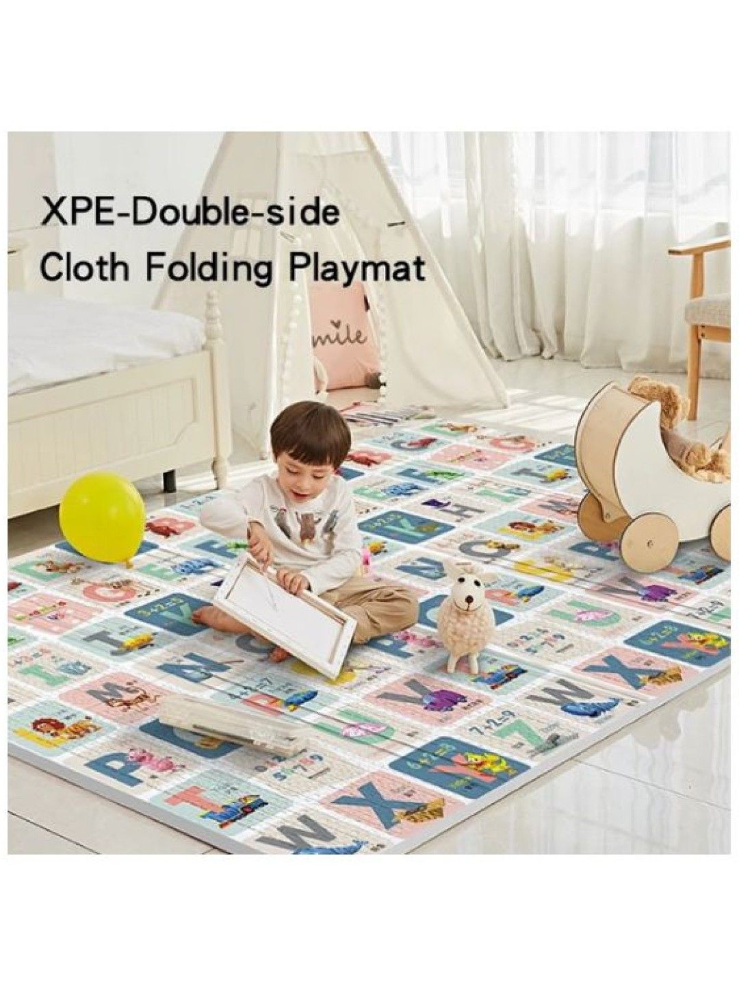 QT Hub XPE Mat design (1.5cm thickness) Letters 6V2 (Letters 2v2- Image 2)