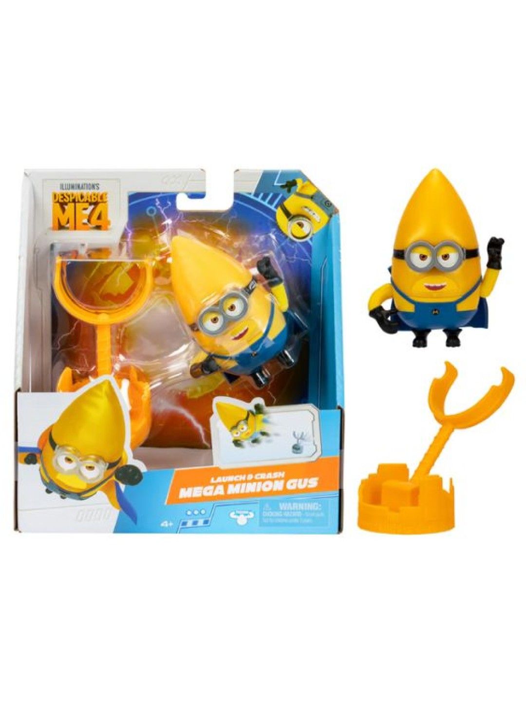 Despicable Me 4 Mega Minion Gus - Launch & Crash (No Color- Image 2)