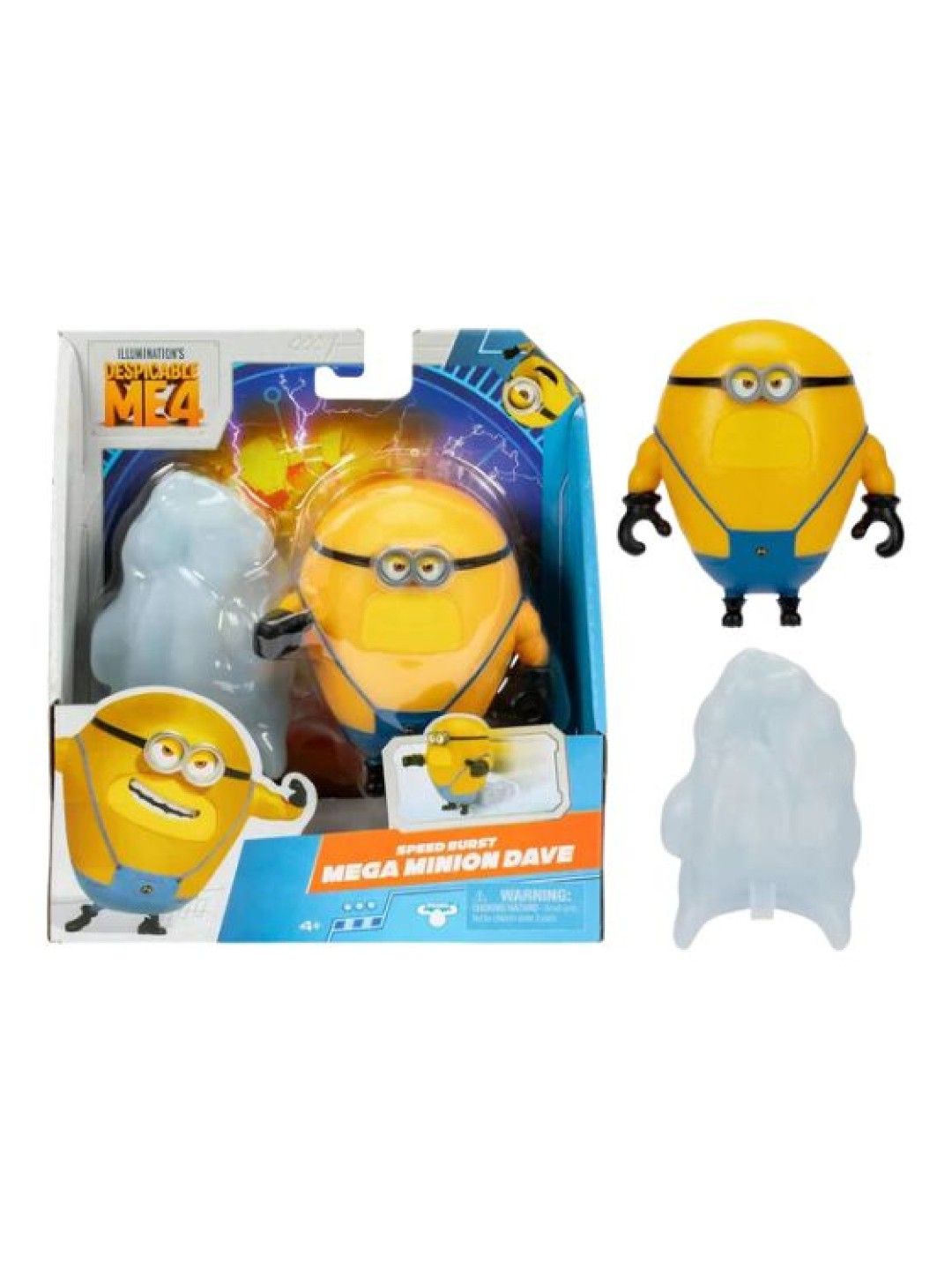 Despicable Me 4 Mega Minions Dave - Speed Burst (No Color- Image 2)