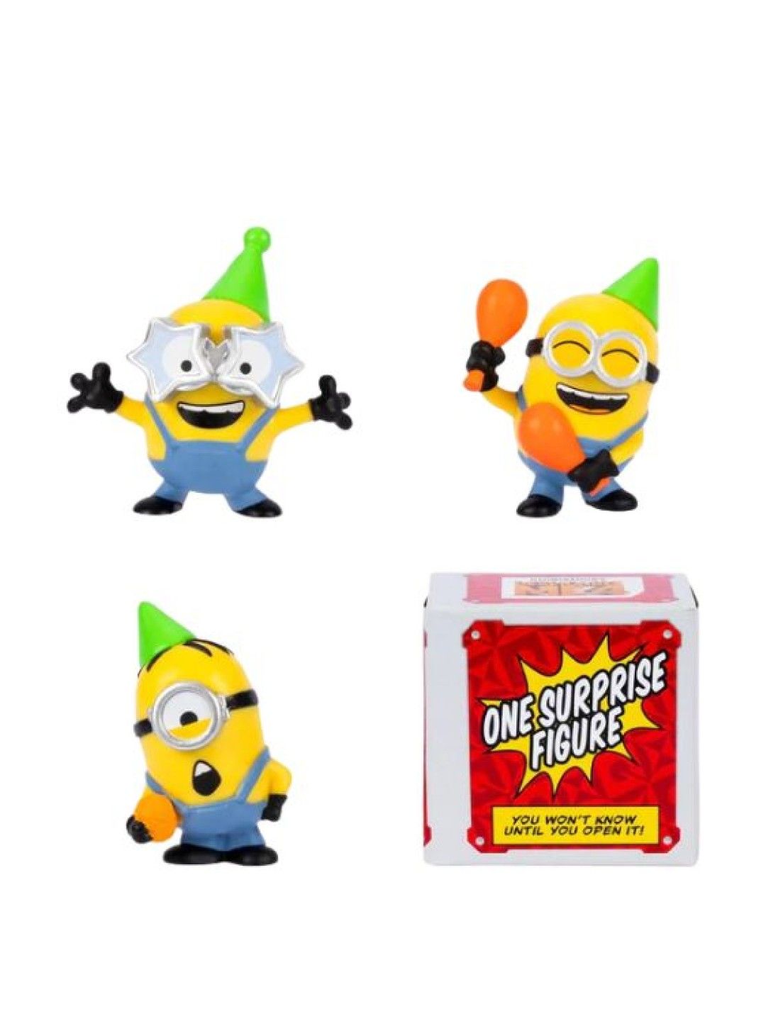 Despicable Me 4 Minions Party Bus Bunch (No Color- Image 1)