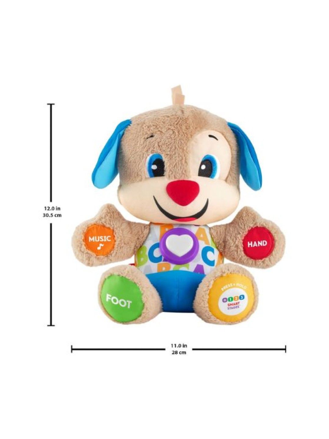 Fisher Price Laugh & Learn Smart Stages Puppy Musical Plush (No Color- Image 3)