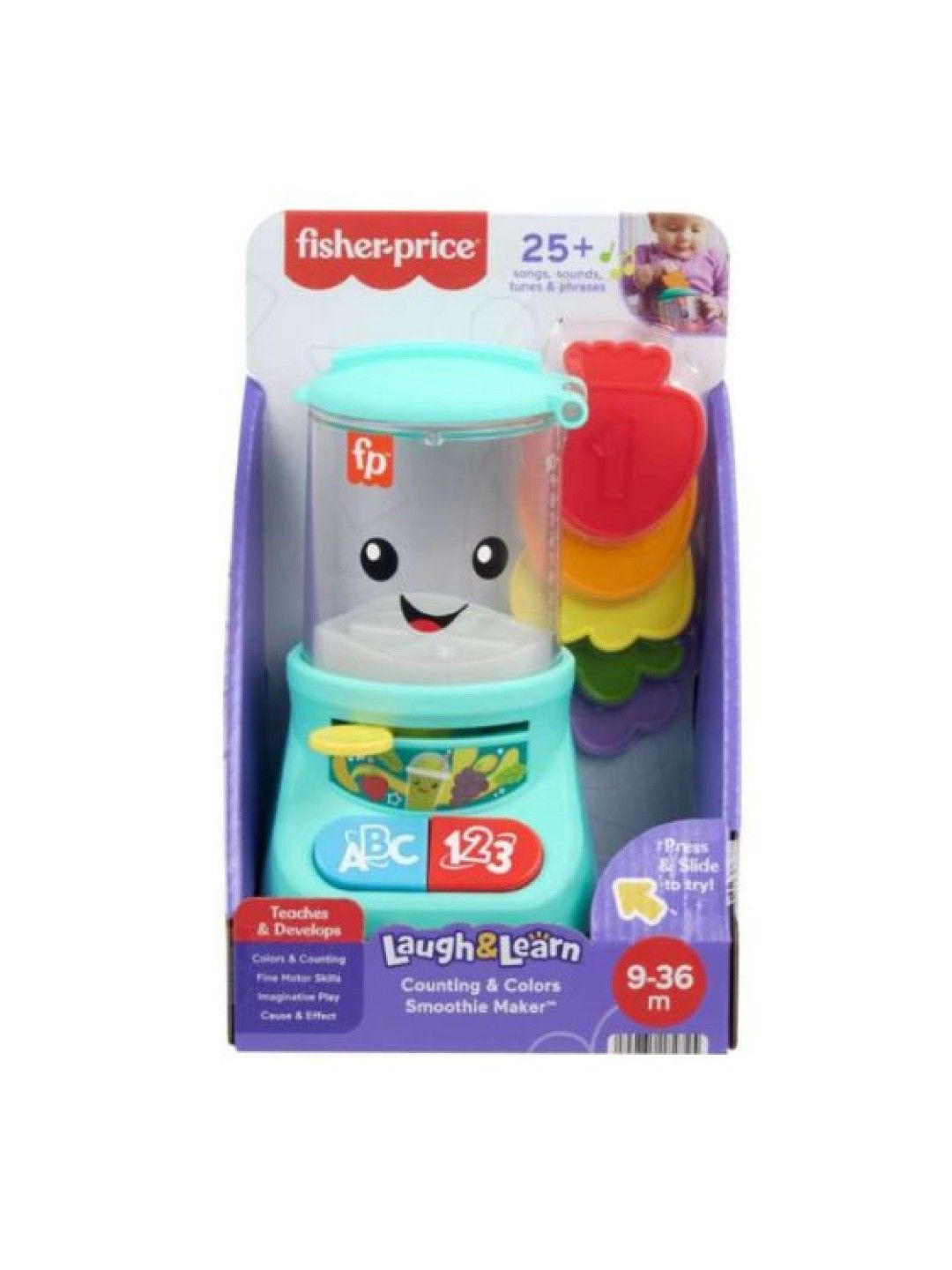Fisher Price Laugh & Learn Counting & Colors Smoothie Maker (No Color- Image 2)