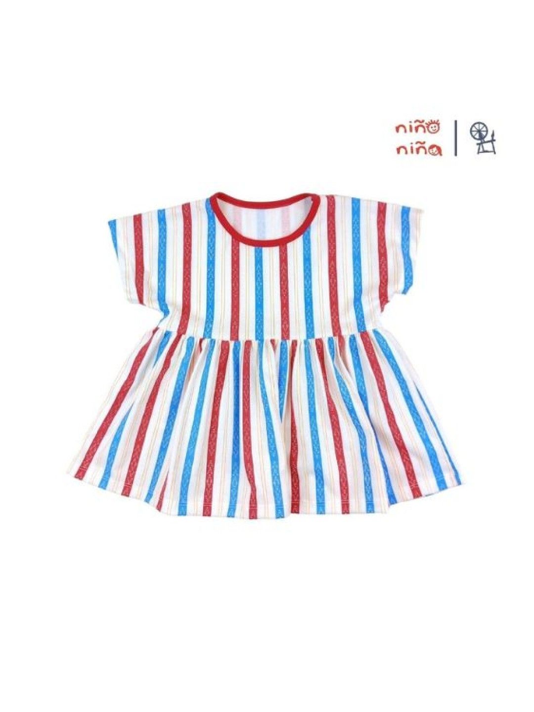 Looms Toddler Girls Dress with Bloomer Shorts Set Tapiserya Collection (No Color- Image 2)