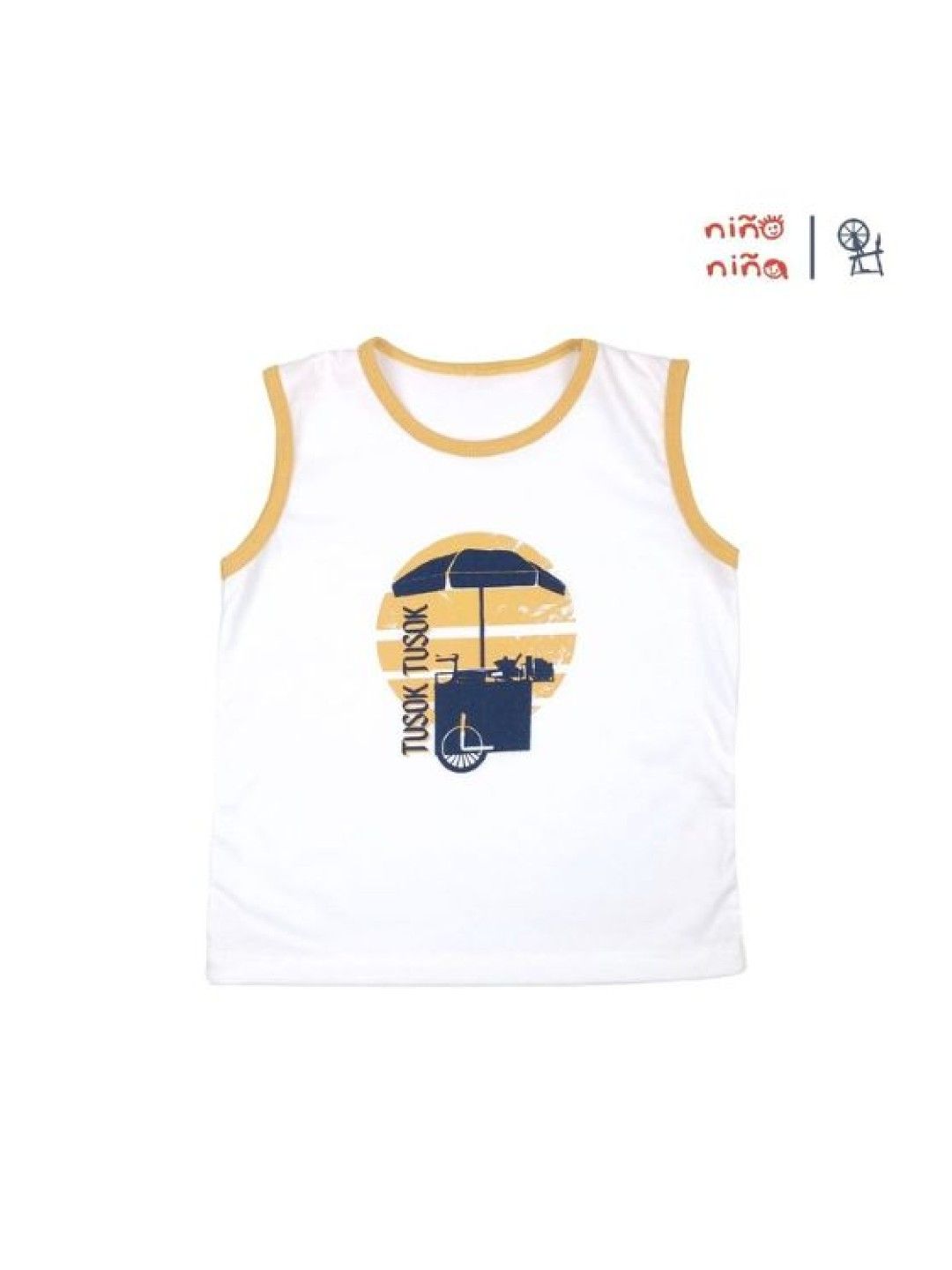 Looms Toddler Boys Tank Top and Shorts Set Pinoy Streat Collection (No Color- Image 2)