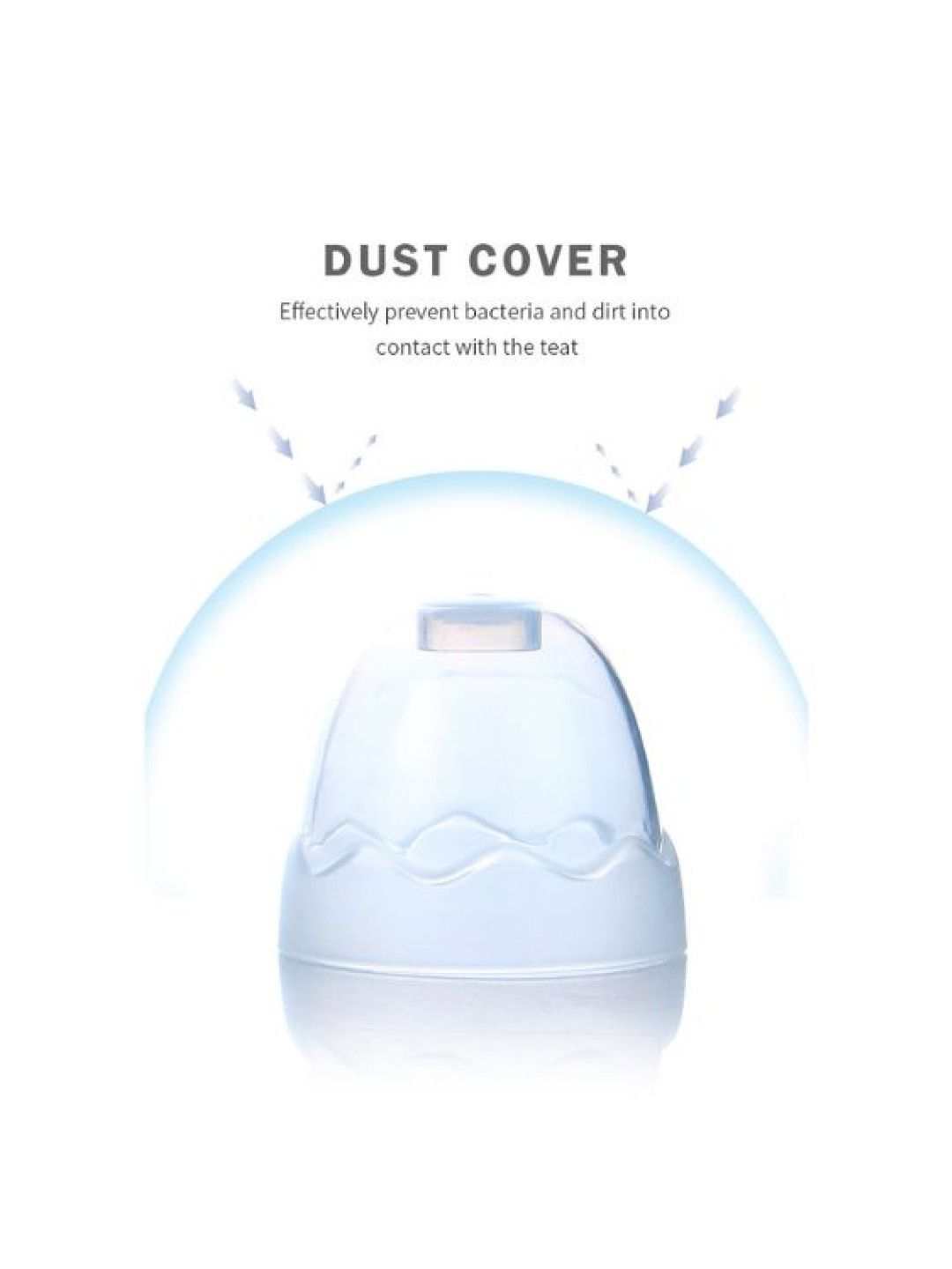 Huppy Buppy Dust Cover for Standard Neck Bottle (2pcs) (No Color- Image 2)