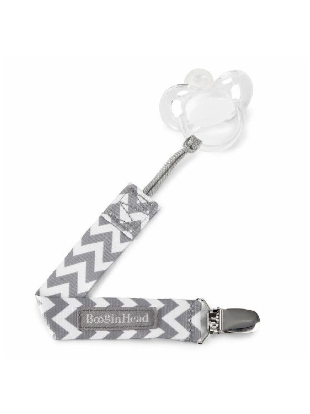 BooginHead PaciGrip Universal Pacifier/Teether Clip (Chevron- Image 2)