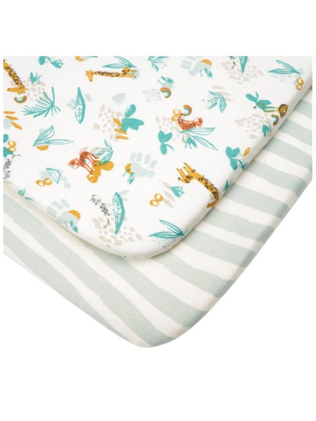 Tutti Bambini Cozee Fitted Crib Sheets (2 Pack) (Run Wild- Image 2)