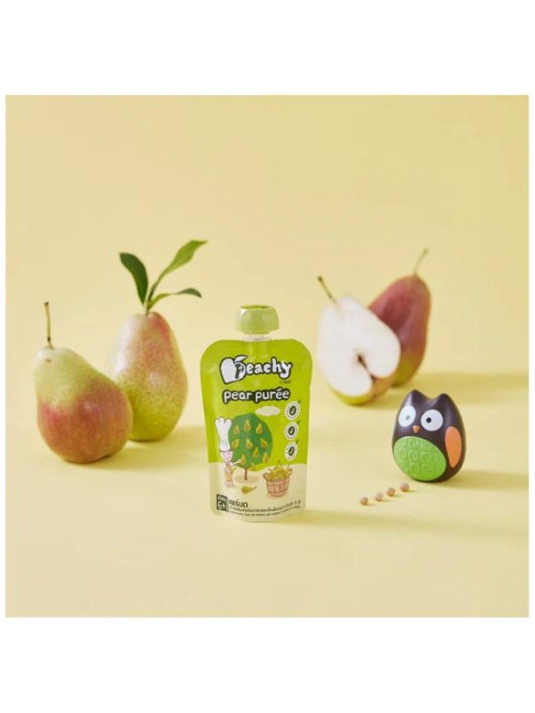 Peachy Baby Food Pear Purée (100g) (No Color- Image 2)