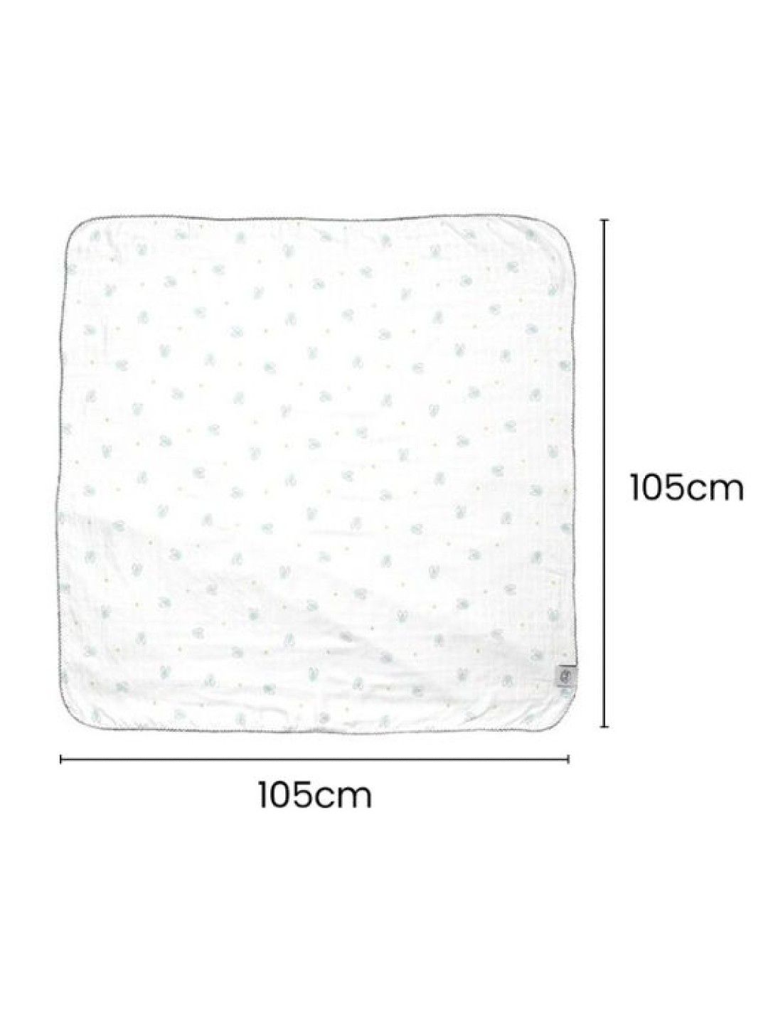 Milo & Gabby Baby Modal Blanket - Mini dots (No Color- Image 2)