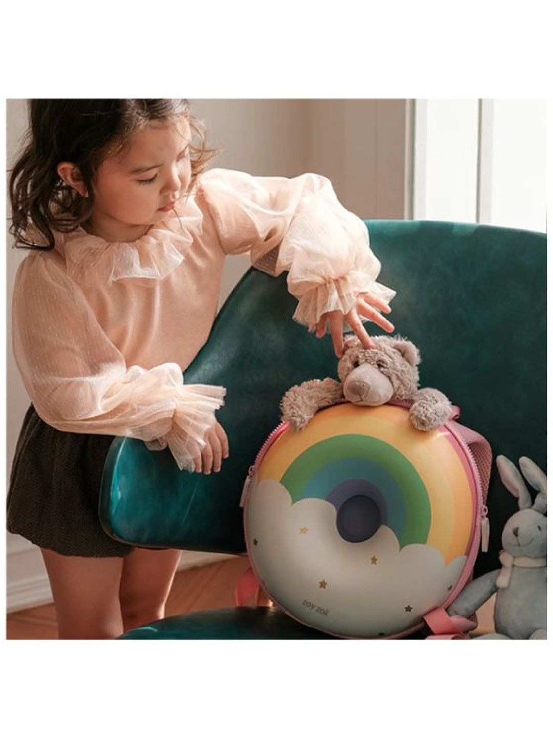 Zoy Zoii B1 Doughnut Serires Backpack - Rainbow (No Color- Image 2)