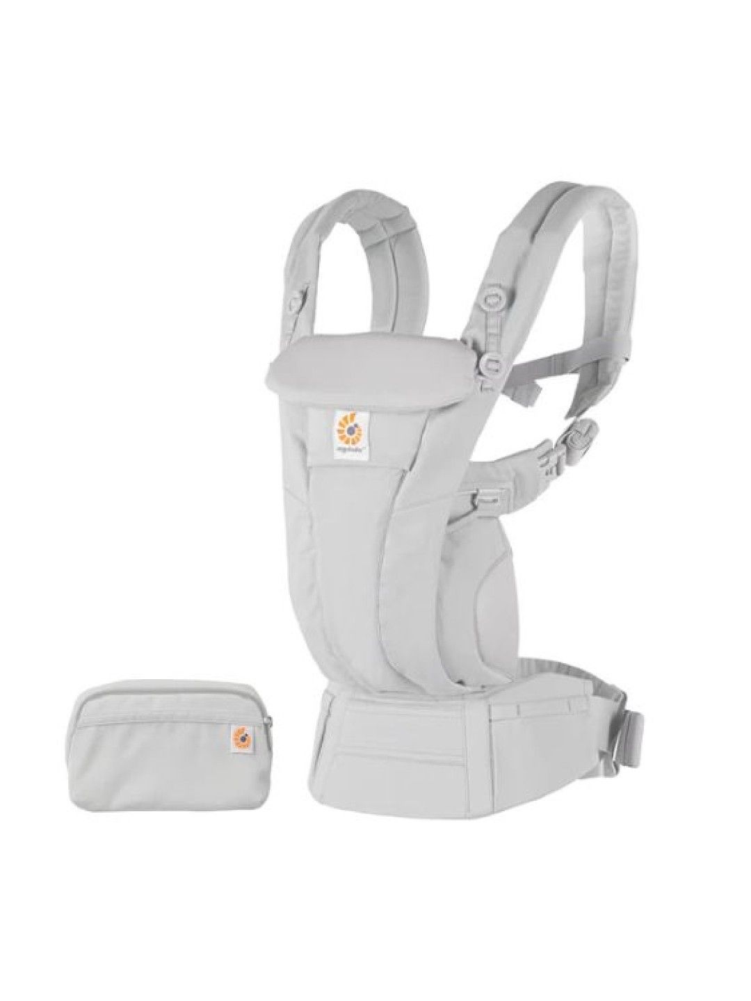 Ergobaby Omni Dream SoftTouch Cotton Baby Carrier (Pearl Grey- Image 2)