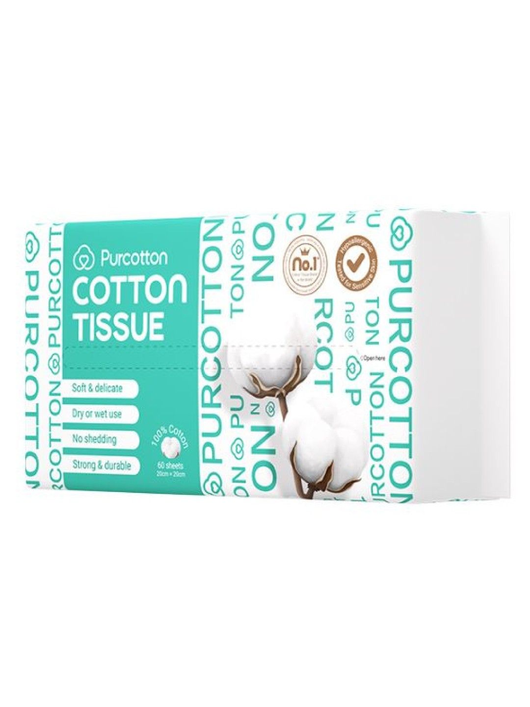 Purcotton Cotton Tissue 60s (No Color- Image 2)