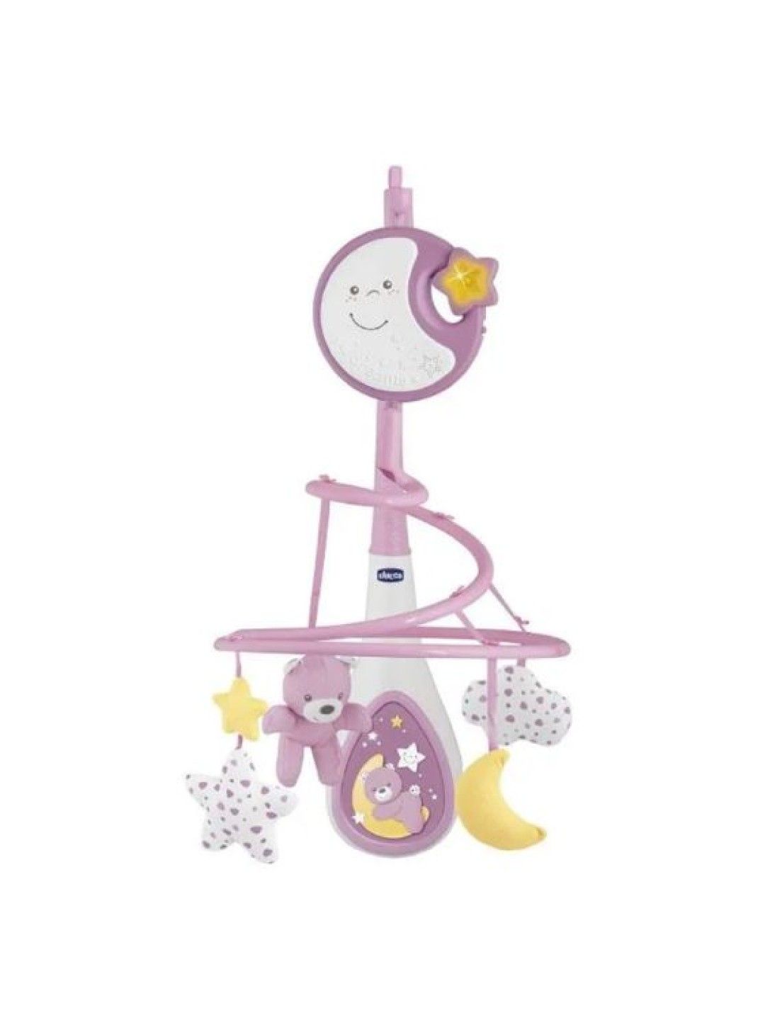 Chicco Next2Dreams Baby Mobile with Music Box for Cot and Bed (Pink) (No Color- Image 2)