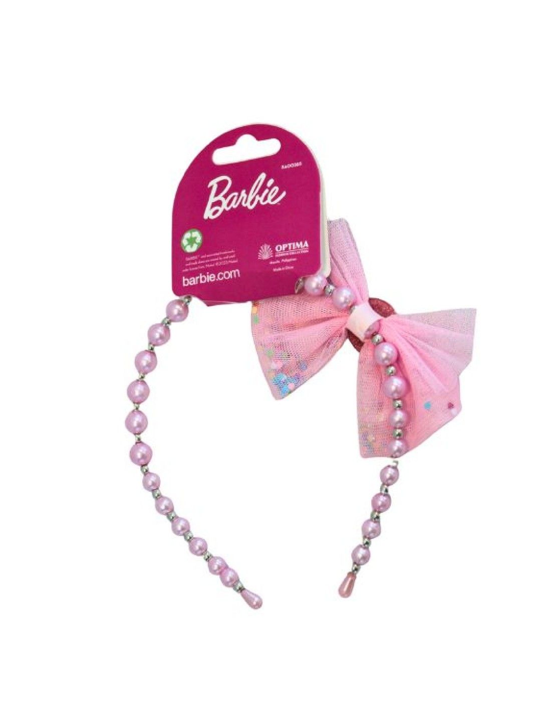 Barbie Cute Girls' Pearl Headband (No Color- Image 2)