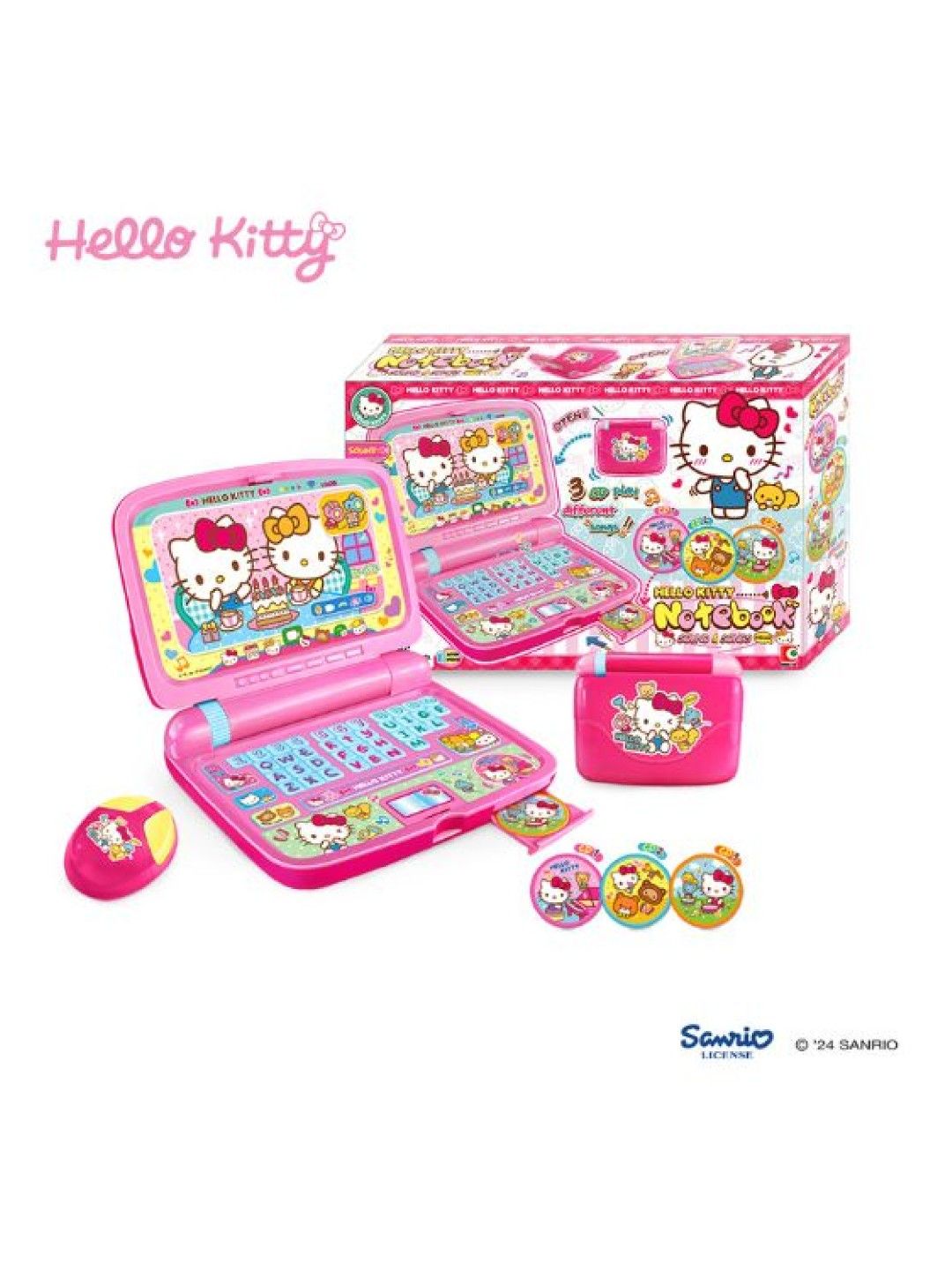 Sanrio Original Hello Kitty Computer Notebook (No Color- Image 2)