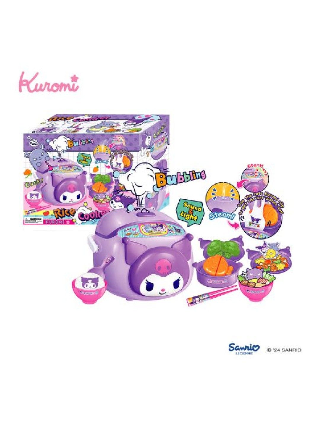 Sanrio Original Kuromi Rice Cooker (No Color- Image 2)