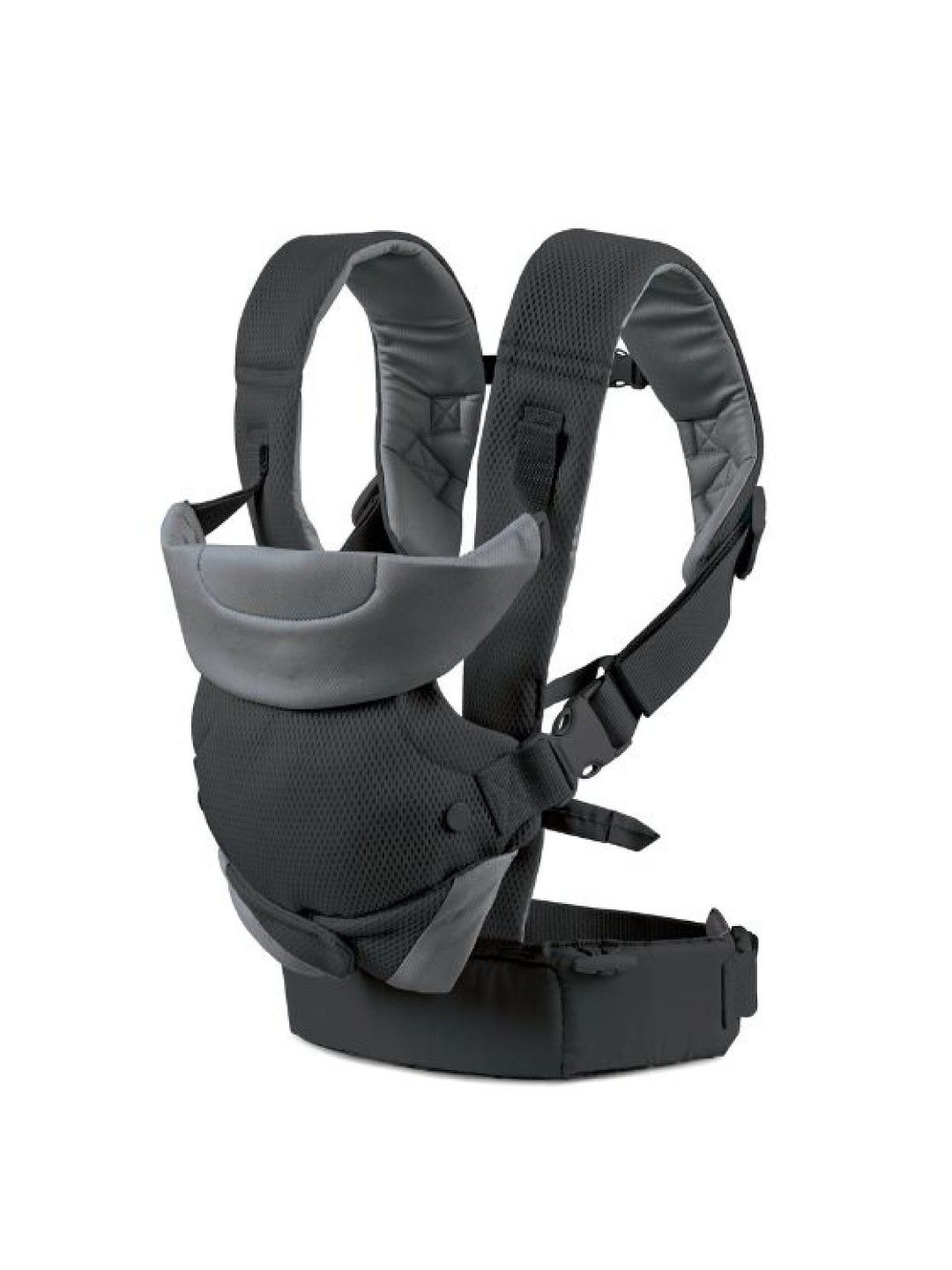 Infantino Flip™ 4-in-1 Light & Airy Convertible Carrier - Dark Grey (No Color- Image 2)