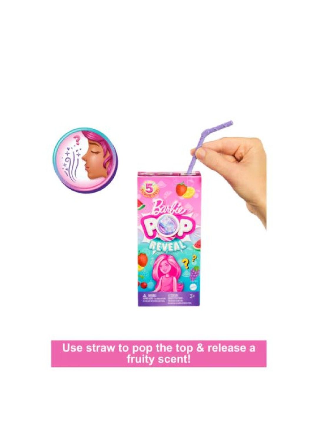 Barbie Chelsea Pop Reveal Fruit Series Scented Doll (No Color- Image 2)