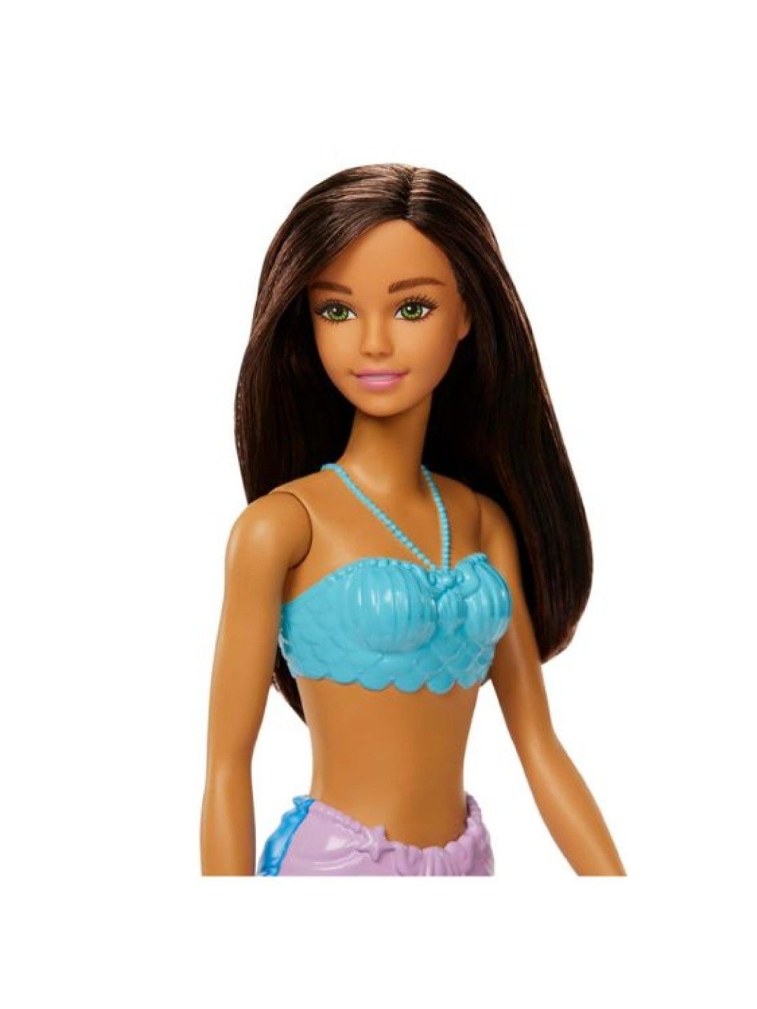 Barbie Dreamtopia Mermaid Doll (Brunette) with Purple and Blue Mermaid Tail (No Color- Image 2)