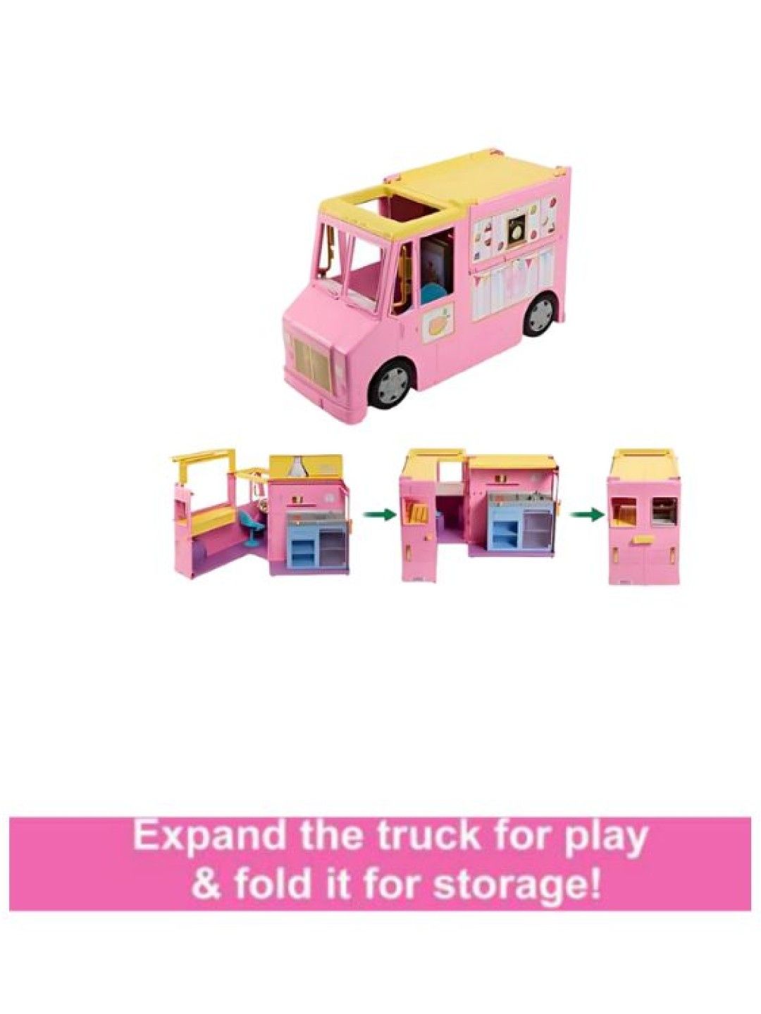 Barbie Movie Career Lemonade Truck Playset (No Color- Image 2)