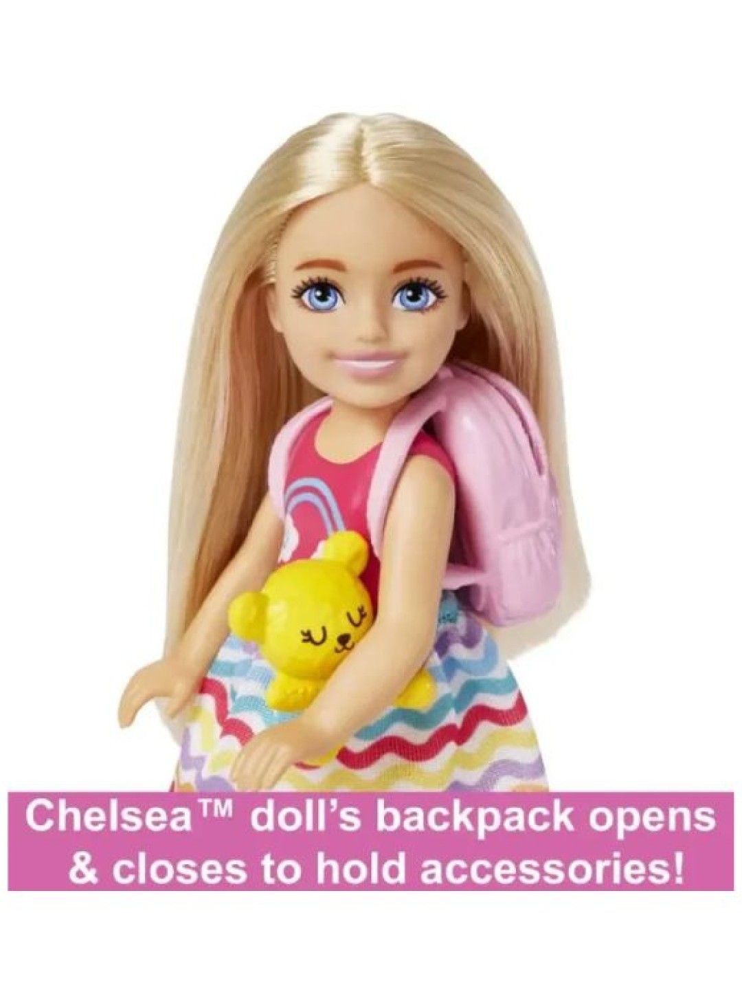 Barbie Travel Chelsea Doll (No Color- Image 2)
