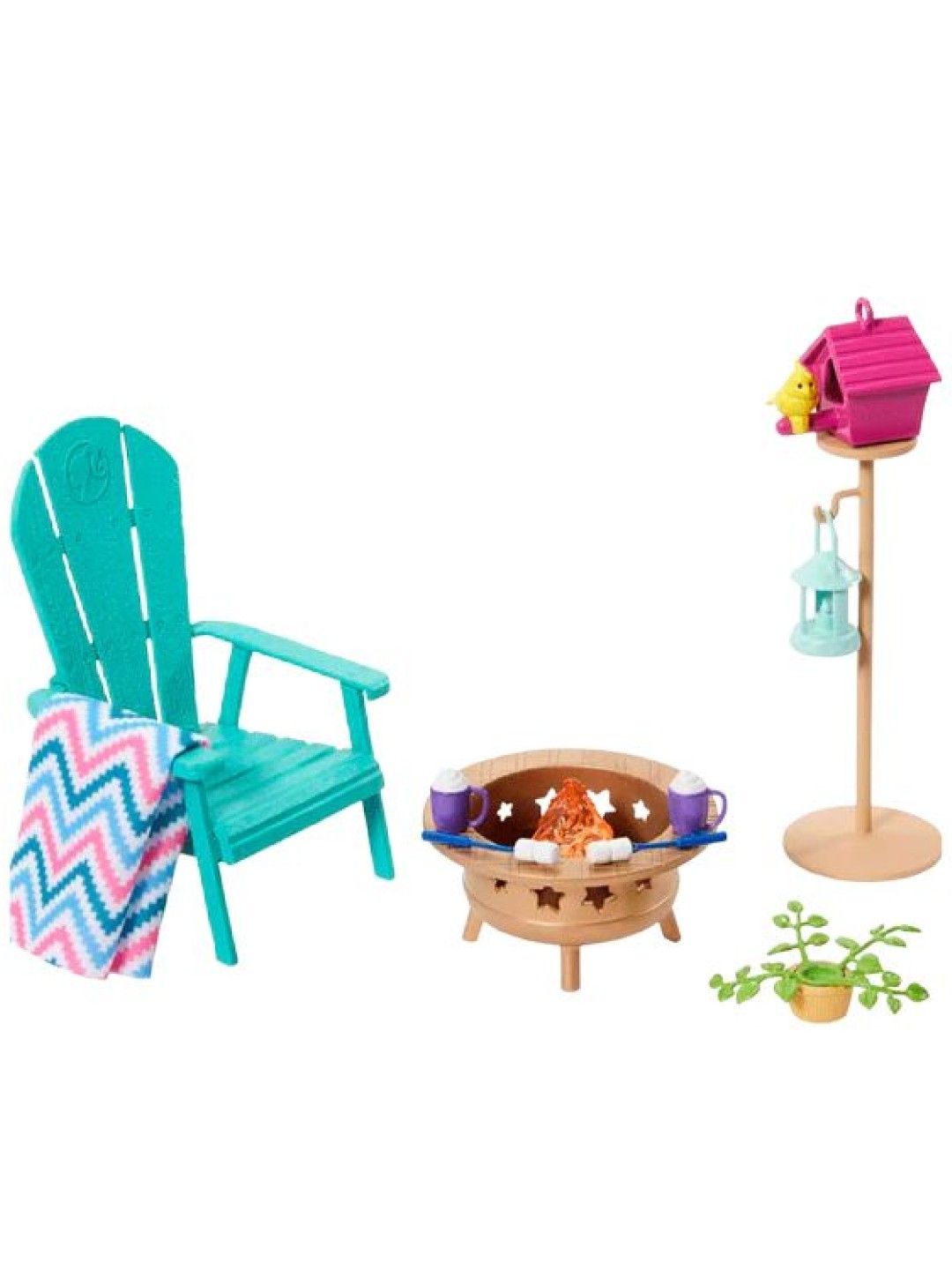Barbie Furniture and Accessory Pack Mini Playset - Backyard (No Color- Image 1)