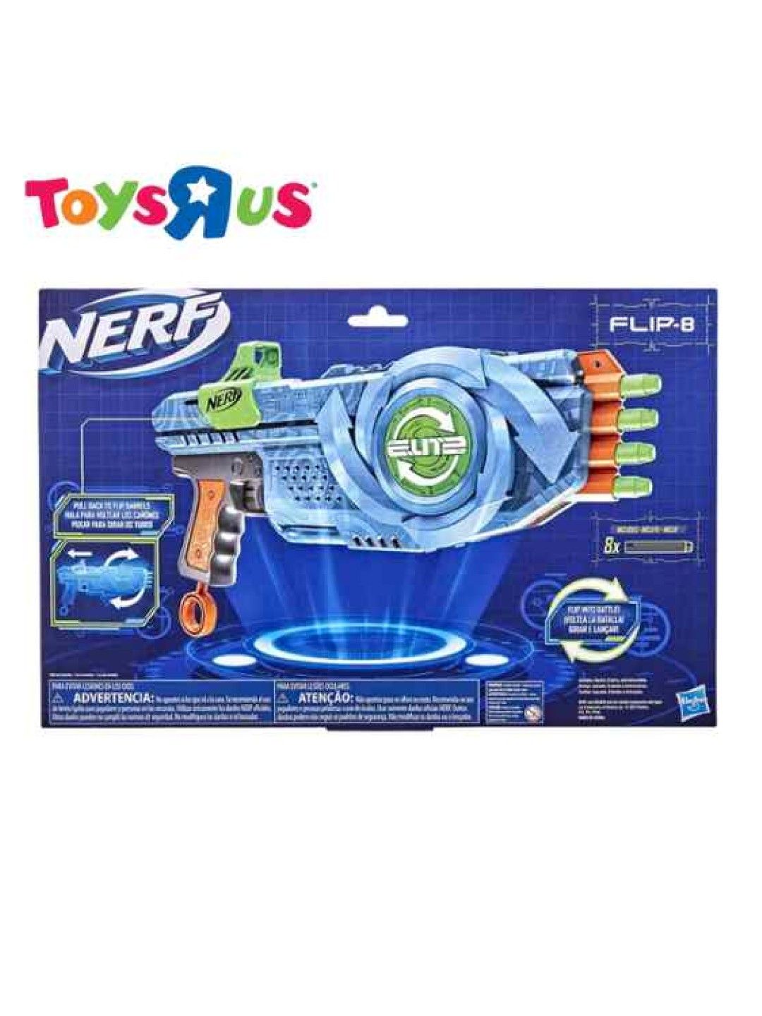 Toys R Us Nerf Elite 2.0 Flipshots Flip-8 Blaster (No Color- Image 4)