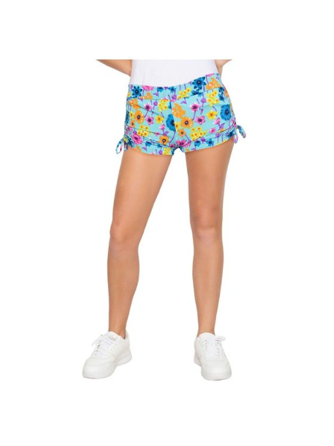 eska Carlie Boyleg Booty Shorts (Green- Image 1)
