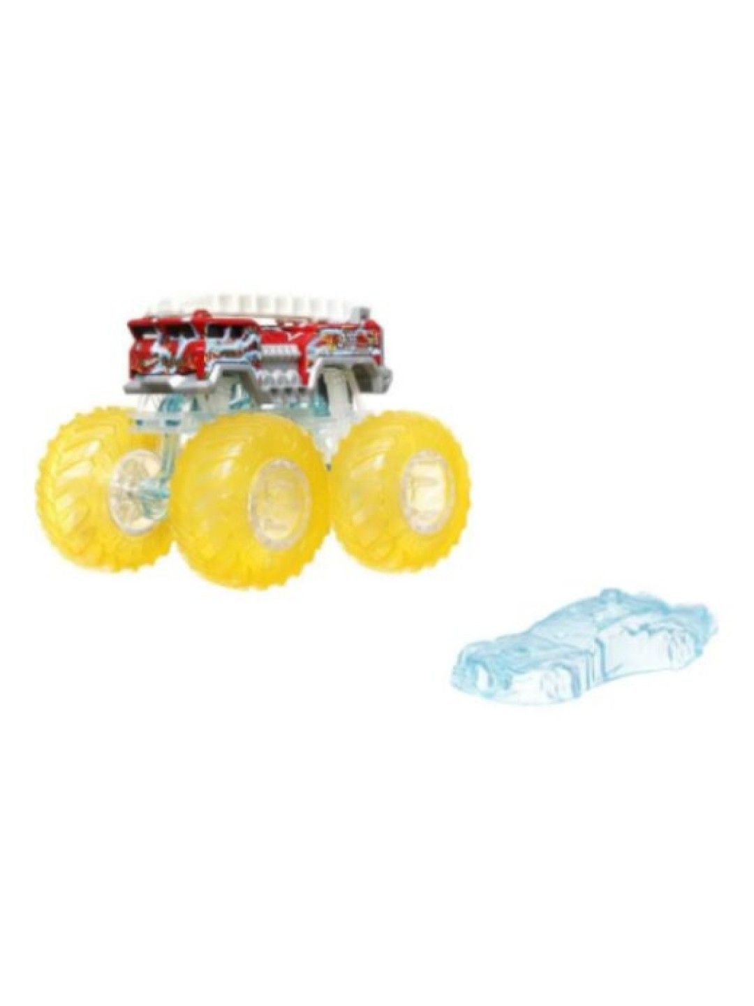 Hot Wheels Monster Trucks 1:64 Diecast - 5 Alarm (No Color- Image 3)