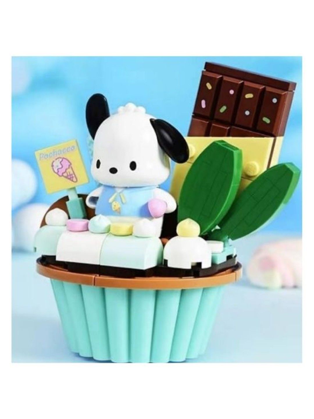 Keeppley Pochacco Cupcake (No Color- Image 2)
