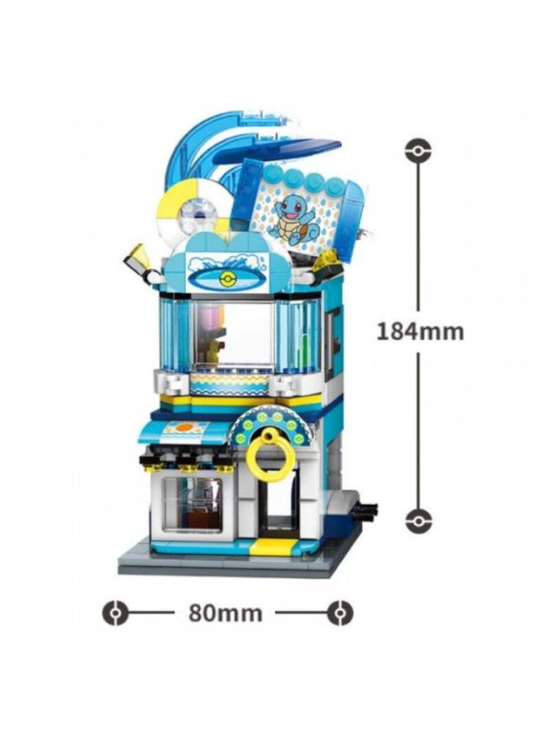 Keeppley Pokemon Squirtle Swim Tools Shop (No Color- Image 2)