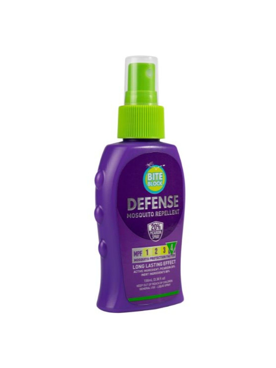 Bite Block Defense Mosquito Repellent Spray 100ml (No Color- Image 2)