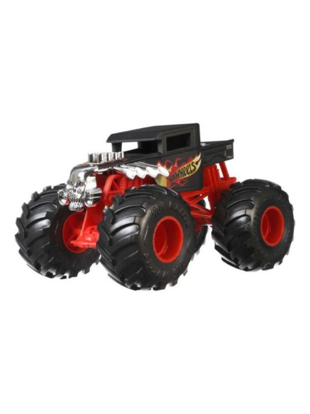 Hot Wheels Oversized Monster Truck 1:24 Diecast Vehicle - Bone Shaker (No Color- Image 2)