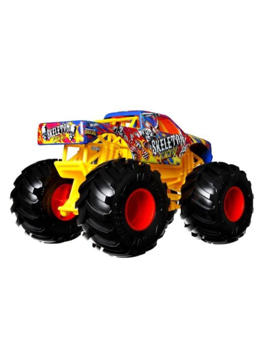 Hot Wheels Oversized Monster Truck 1:24 Diecast Vehicle - Skeleton Crew (No Color- Image 2)