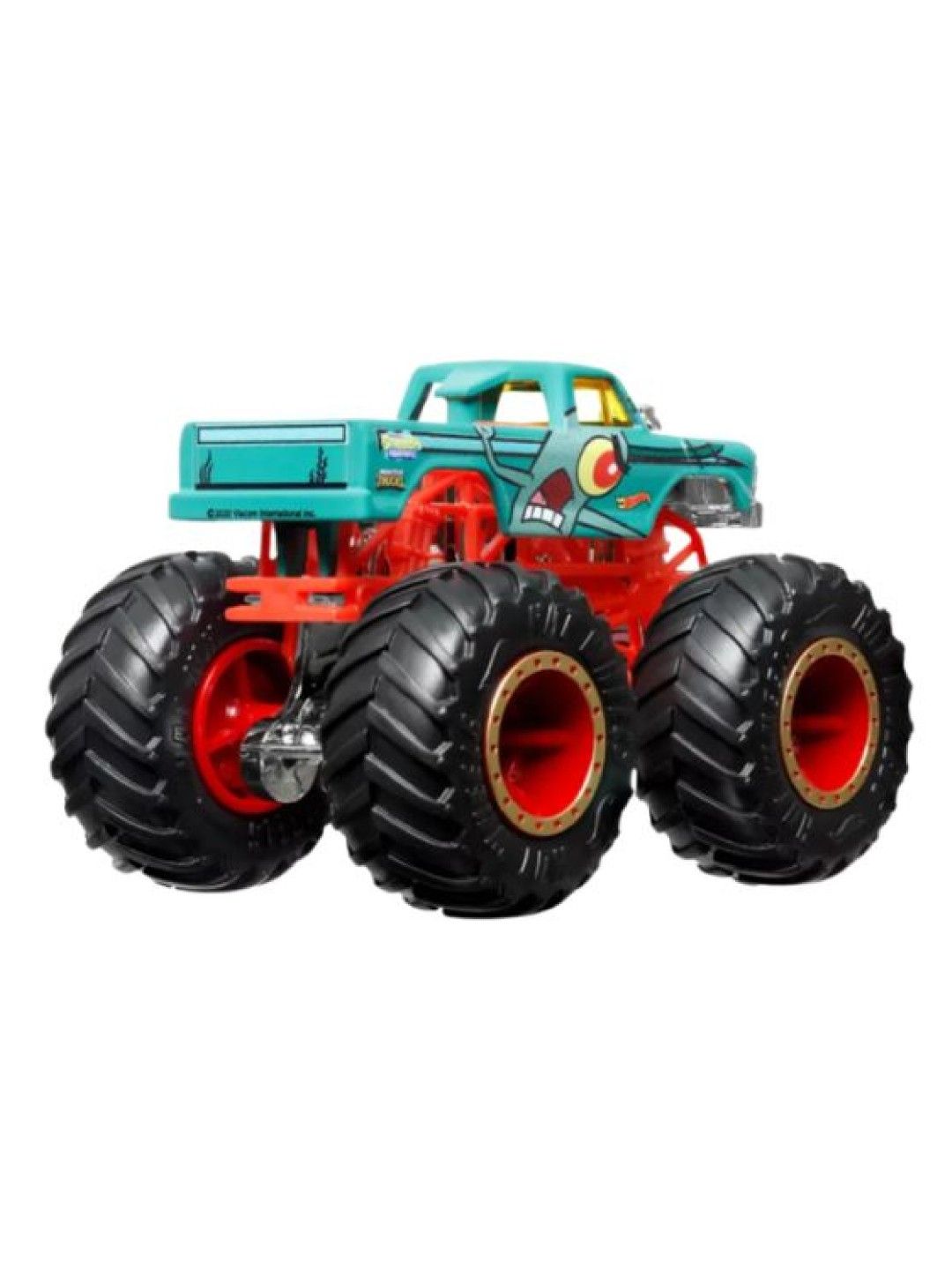 Hot Wheels Monster Trucks 1:64 Spongebob Series - Plankton (No Color- Image 2)