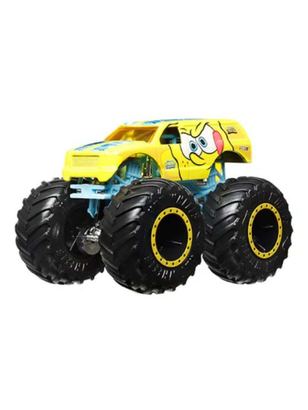 Hot Wheels Monster Trucks 1:64 Spongebob Series - Spongebob (No Color- Image 2)