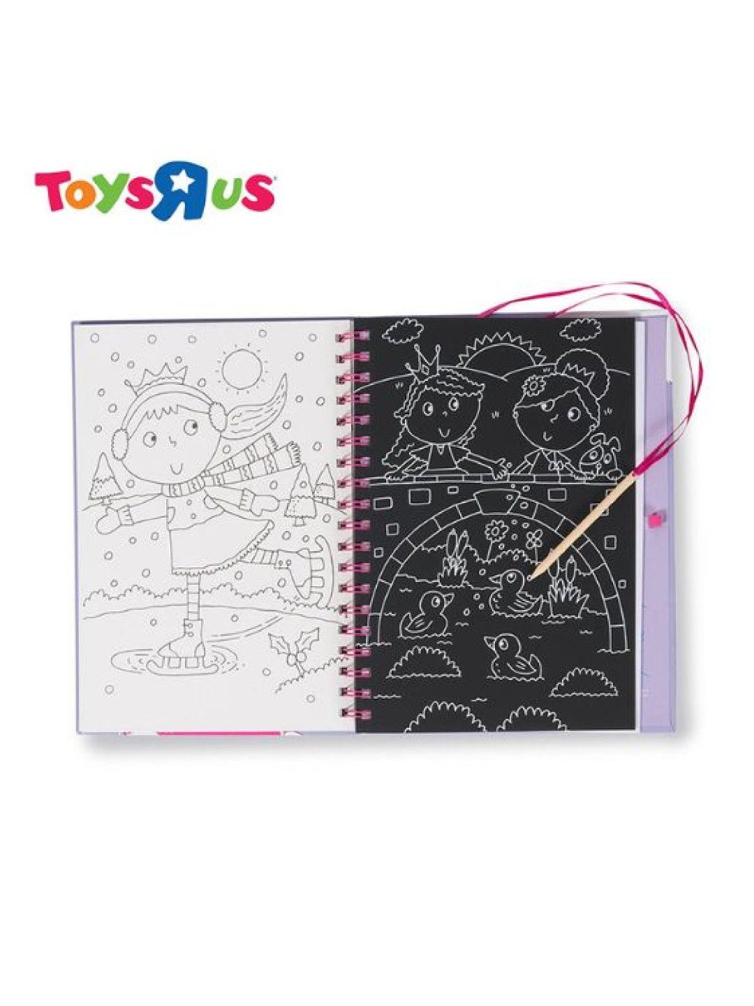 Toys R Us Creation Nation Scratch Book - Princesses (No Color- Image 2)