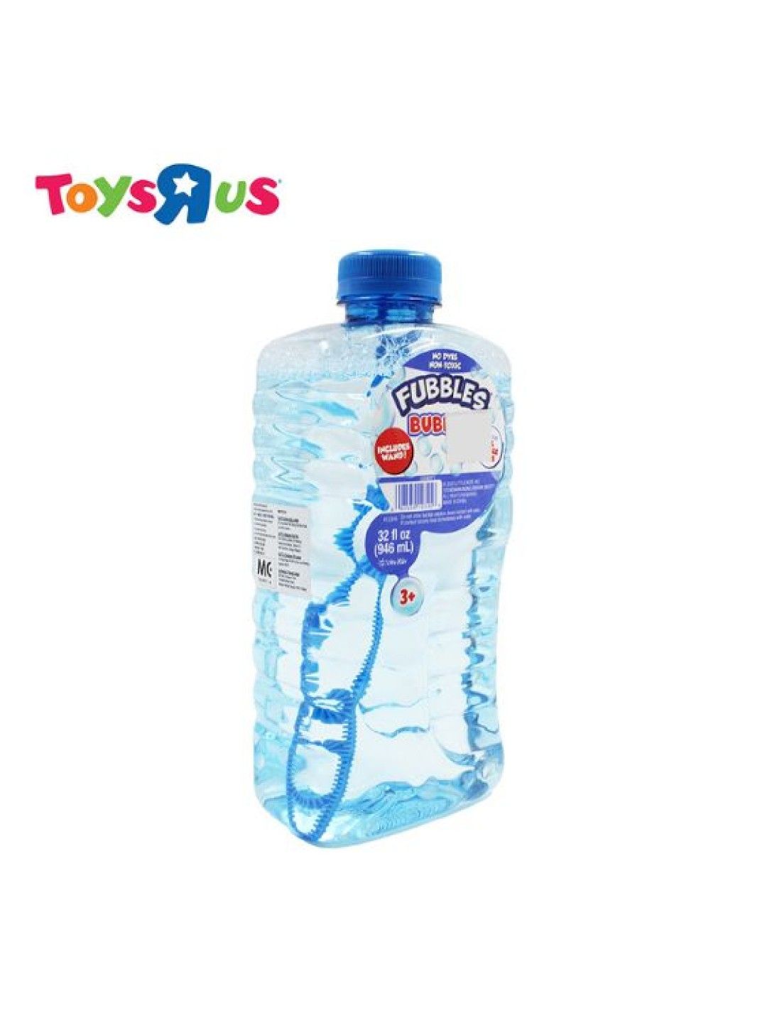 Toys R Us Fubbles Bubble Solutions 32oz (Blue- Image 2)
