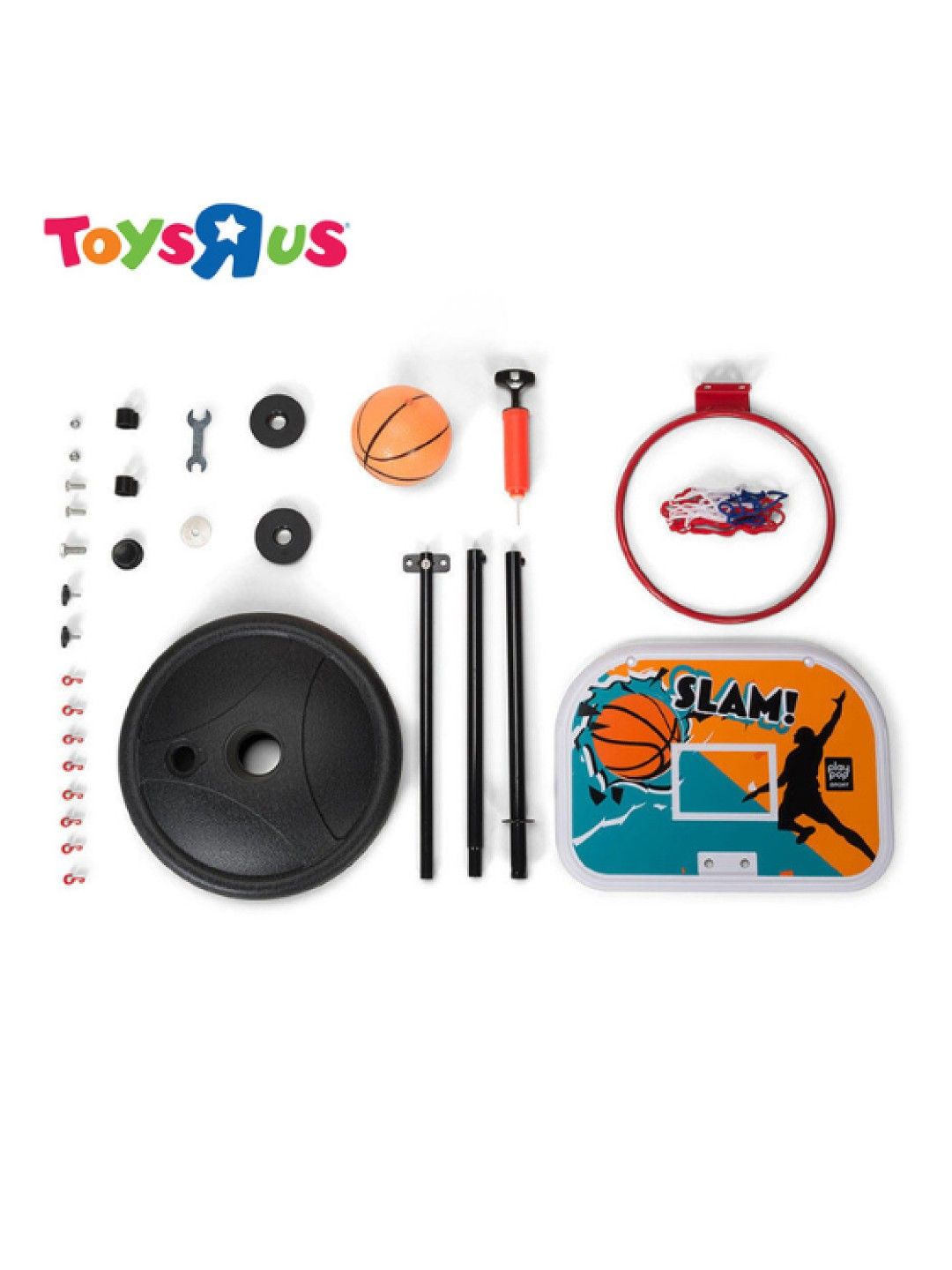 Toys R Us Play Pop Sport Height Adjustable Basketball Stand & Ball (No Color- Image 2)