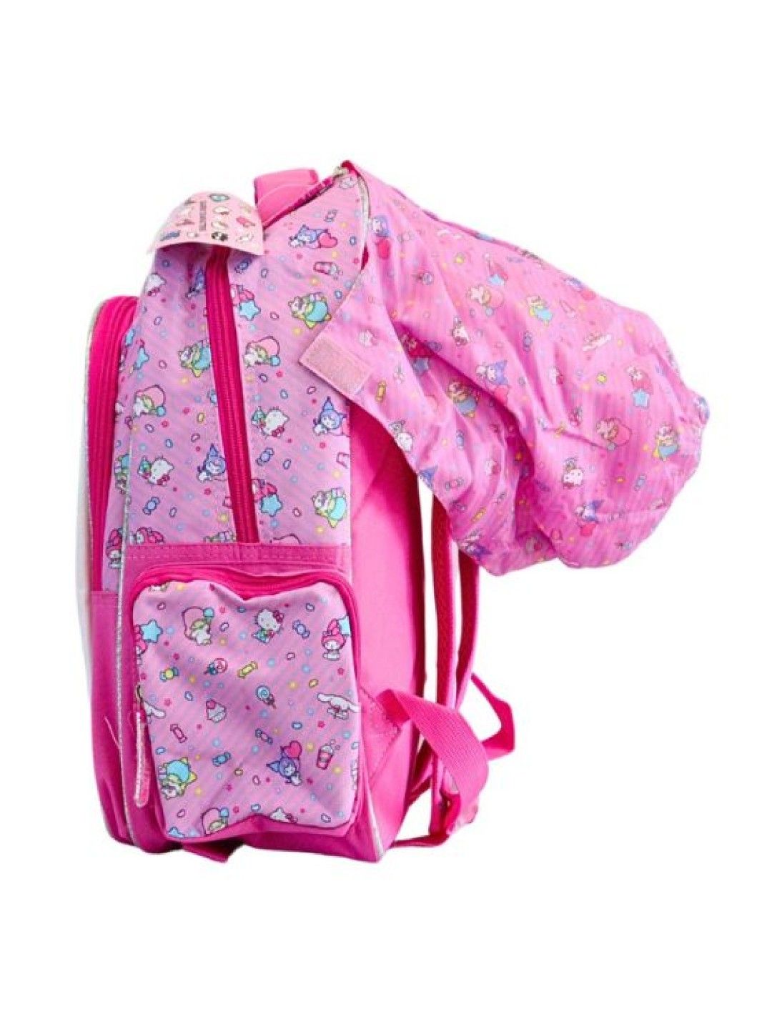 Sanrio Characters Amusement Park 16inches School Backpack with Rain Hood (No Color- Image 2)
