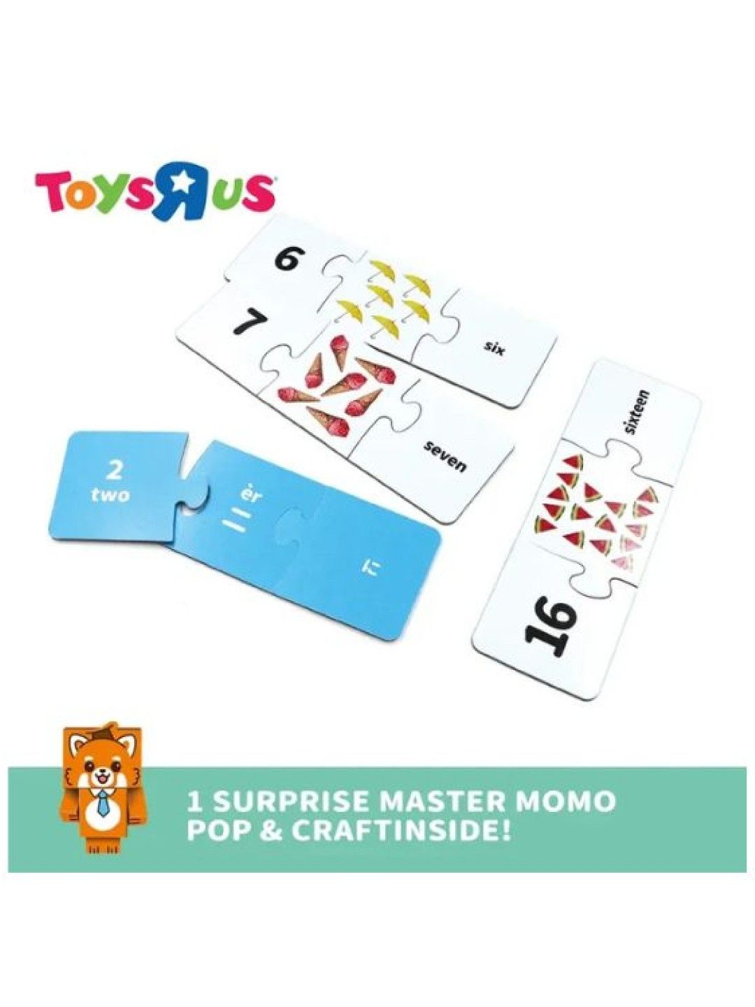 Toys R Us Master Momo Pair With Numbers (No Color- Image 2)