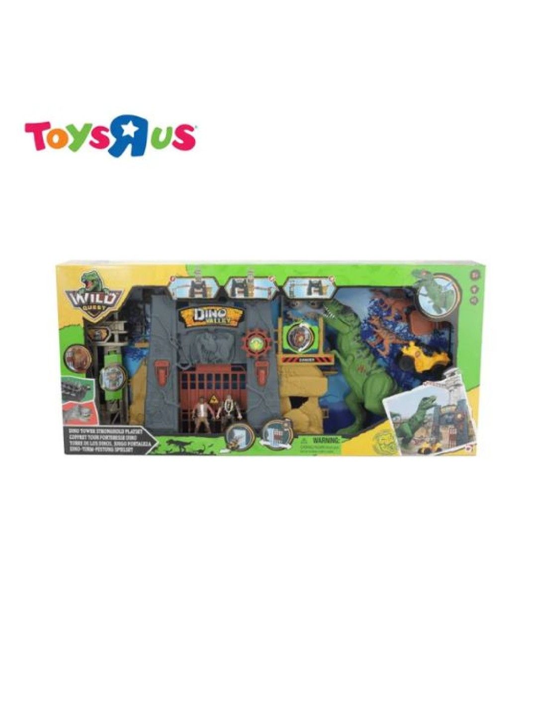 Toys R Us Wild Quest Dino Tower Stronghold Playset (No Color- Image 2)