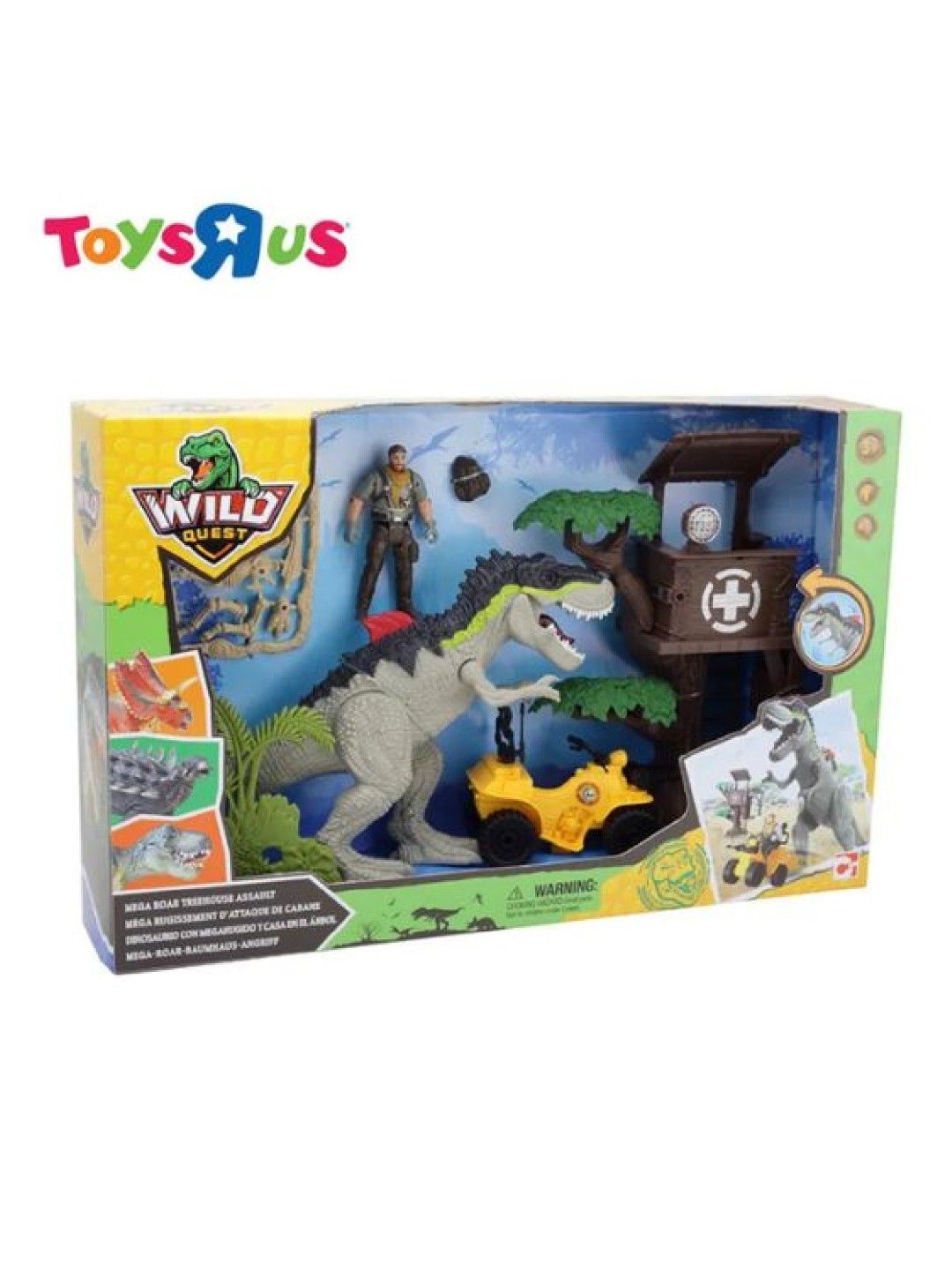 Toys R Us Wild Quest Light and Sound Playset - Mega Roar Treehouse Assault (No Color- Image 2)