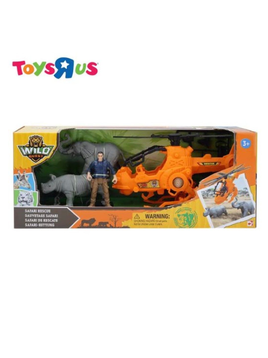 Toys R Us Wild Quest Safari Animal Rescue (No Color- Image 2)