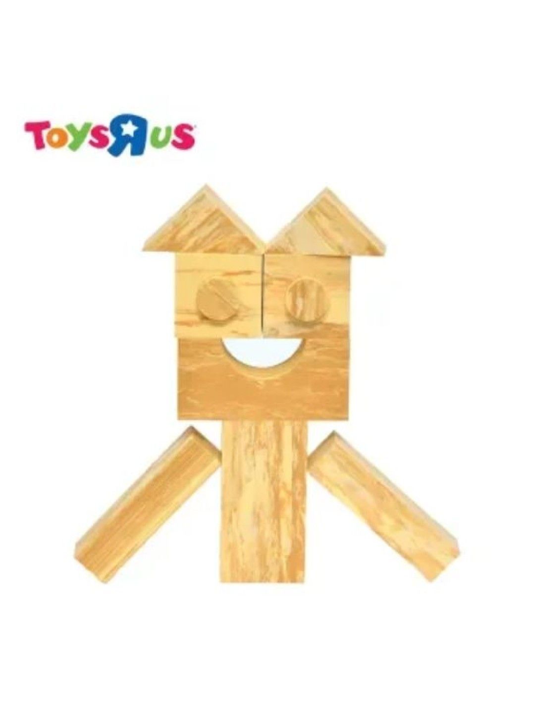 Toys R Us Weplay Softwood Blocks 4cm 40 pieces (No Color- Image 2)