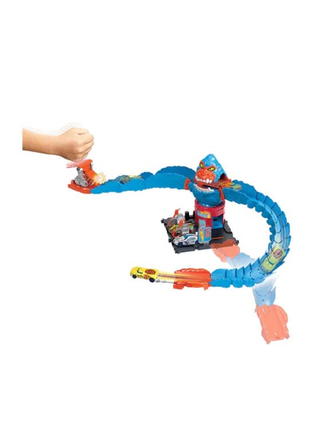 Hot Wheels City Wreck & Ride Gorilla Attack Track Playset (No Color- Image 2)