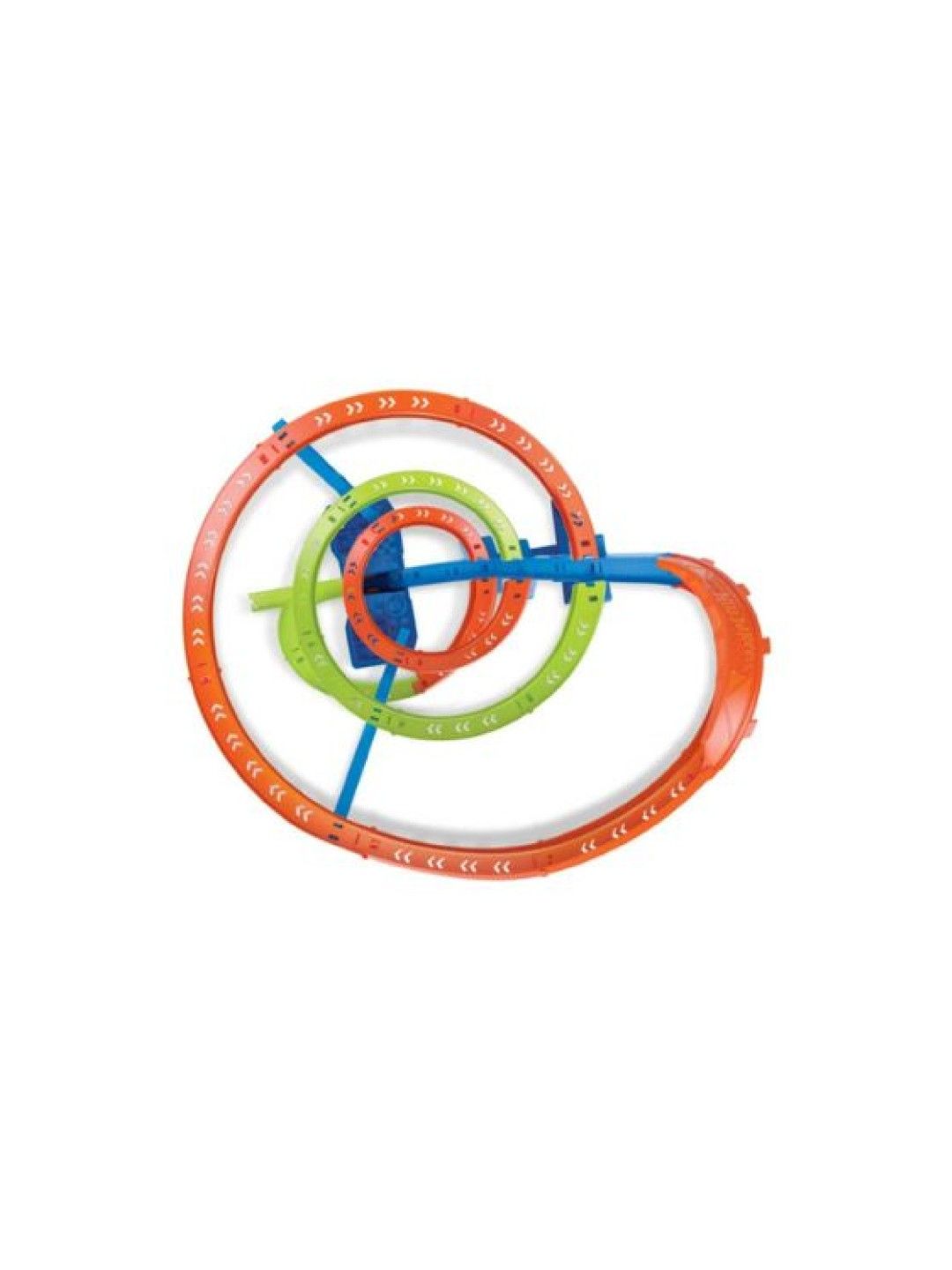 Hot Wheels Toy Car Track Set Spiral Speed Crash (No Color- Image 2)